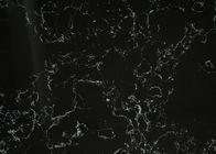 室内装飾のための黒いカラーラの水晶石の固体表面
