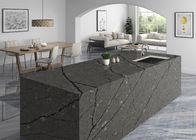 薄い灰色の現代人工的な3000*1400 Calacattaの水晶平板の家の設計