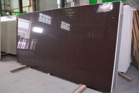 NSFライト台所上のための表面が硬いブラウンの人工的な水晶平板の容易な汚れ