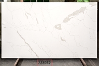 色のCalacattaの白い水晶石造りの平板3200 x 1600mm 235kg/m3