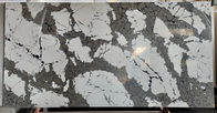 贅沢な水晶大理石の平板はオーストラリア パンドラの性質の水晶石造りの価格のための石造りの灰色に大理石模様をつける