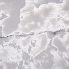 白い雪片パターン灰色のCalacattaの水晶石3000*1500MM
