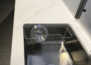 熱抵抗の固体白い水晶カウンタートップ、設計された水晶タイル