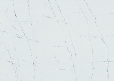 SGS NSF Calacattaの水晶石造りの傷の抵抗の非有毒な6.5のMohzの硬度のレストランのテーブル