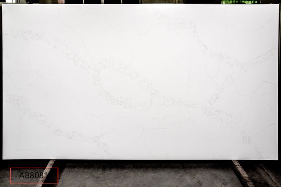 Calacattaの白い水晶島/ベンチの上のための石造りのクラス色米ドル
